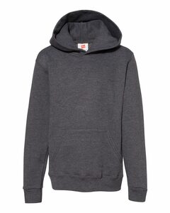 Hanes P473 Youth EcoSmart® Hooded Sweatshirt thumbnail