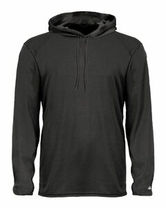 Badger Sport 4105 B Core L/S Hood Tee