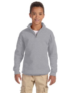 Jerzees 995Y Youth NuBlend ® 1/4-Zip Cadet Collar Sweatshirt