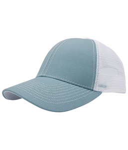 Mega Cap 7641 Heavy Cotton Twill Trucker Cap