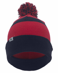 Pacific Headwear 641K Knit Fold Over Pom-Pom Beanie
