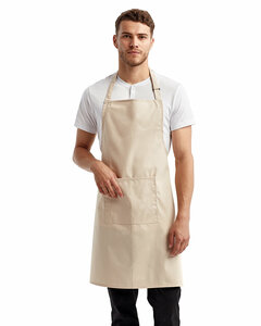 Artisan Collection by Reprime RP154 Unisex 'Colours' Recycled Bib Apron with Pocket