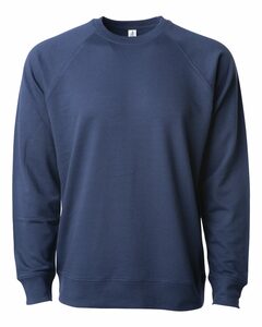 Independent Trading Co. SS1000C Icon Unisex Lightweight Loopback Terry Crewneck Sweatshirt