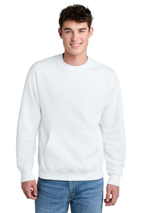 Port & Company PC78PKT Core Fleece Crewneck Pocket Sweatshirt