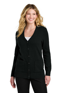Port Authority LSW4150 Women's Easy Care Button-Up Cardigan Sweater