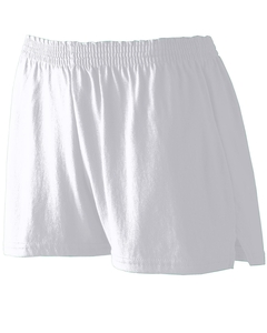 Augusta Sportswear 987 Ladies Junior Fit Jersey Shorts