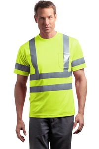 CornerStone CS408 ANSI 107 Class 3 Short Sleeve Snag-Resistant Reflective T-Shirt