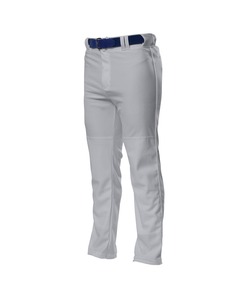 A4 N6162 Pro Style Open Bottom Baggy Cut Baseball Pants