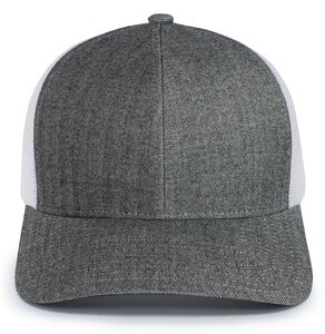 Pacific Headwear PH124 Herringbone Trucker Cap