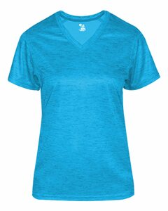 Badger Sport 4175 Tonal Blend Women's V Neck Tee