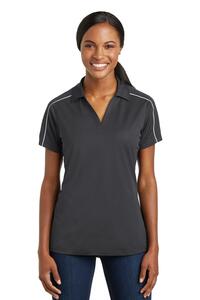 Sport-Tek LST653 Ladies Micropique Sport-Wick ® Piped Polo