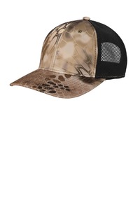 Port Authority C892 Performance Camouflage Mesh Back Snapback Cap