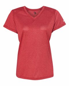 Badger Sport 4362 Pro Heather Women's V Neck Tee