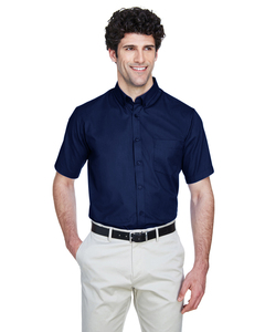 Core 365 88194T Men's Tall Optimum Short-Sleeve Twill Shirt