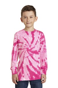 Port & Company PC147YLS Youth Tie-Dye Long Sleeve Tee