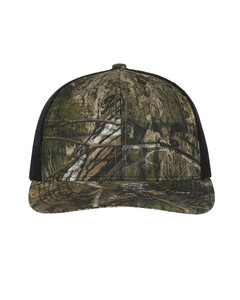 Outdoor Cap OC771 Structured Trucker With Solid Mesh Back Hat