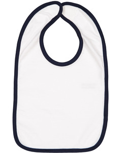 Rabbit Skins RS1004 Infant Contrast Trim Bib