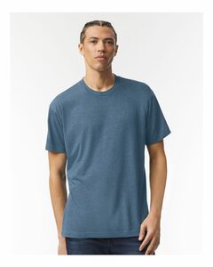American Apparel TR401 Unisex Triblend Short-Sleeve Track T-Shirt