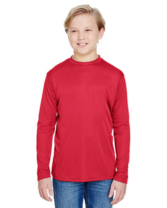A4 NB3165 Youth Long Sleeve Cooling Performance Crew Shirt