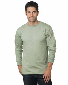 Bayside BA2955 | Adult 6.1 oz., Cotton Long Sleeve T-Shirt | ShirtSpace