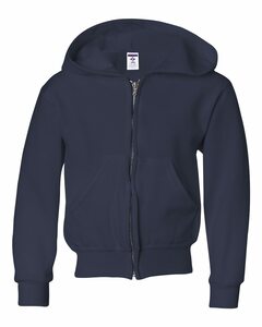 Jerzees 993B NuBlend® Youth Full-Zip Hooded Sweatshirt