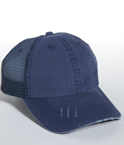 Mega Cap MC6990 Herringbone Trucker Cap