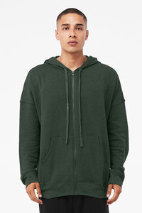 Bella + Canvas 3759 Unisex Sponge Fleece DTM Full-Zip Hoodie