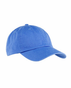 Big Accessories BX005 6-Panel Washed Twill Low-Profile Cap