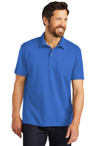 Port Authority K868 C-FREE ™ Cotton Blend Pique Pocket Polo