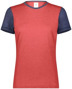 Augusta Sportswear 6878 Ladies Gameday Vintage Ringer Tee