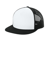 Sport-Tek STC38 YP Classics ® 5-Panel Classic Trucker Mesh Back Cap