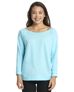 Next Level 6951 Ladies' French Terry 3/4-Sleeve Raglan