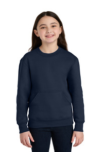 Port & Company PC78YPKT Port & Co ™ Youth Core Fleece Crewneck Pocket Sweatshirt