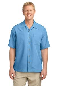 Port Authority S536 Patterned Easy Care Camp Shirt