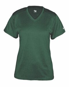 Badger Sport 4362 Pro Heather Women's V Neck Tee