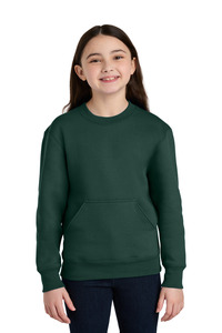 Port & Company PC78YPKT Port & Co ™ Youth Core Fleece Crewneck Pocket Sweatshirt