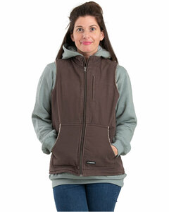 Berne WV15 Ladies' Sherpa-Lined Softstone Duck Vest