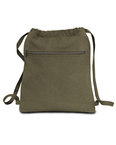 Liberty Bags 8877 Seaside Cotton Pigment Dyed Drawstring Bag