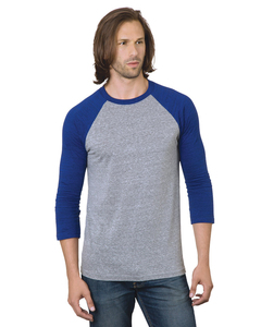 Bayside BA9525 Unisex 4.2 oz., Triblend 3/4-Sleeve Raglan T-Shirt