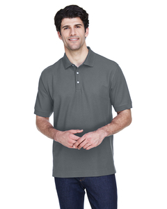 Devon & Jones D100 Men's Pima Piqué Short-Sleeve Polo