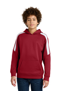 Sport-Tek YST255 Youth Sport-Wick ® Fleece United Pullover Hoodie