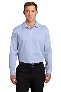 Port Authority W645 Pincheck Easy Care Shirt