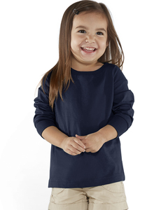Rabbit Skins RS3302 Toddler Lng Slv Fne Jrsy Tee