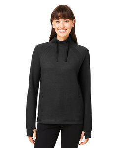 North End NE200W Ladies' Rhythm Waffle Pullover