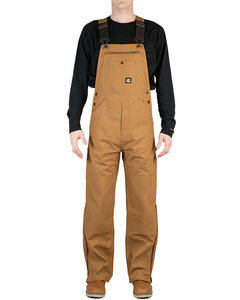 Berne B1067 Men's Slab Unlined Duck Bib Overall