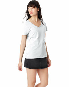 Hanes S04V Ladies' Perfect-T V-Neck T-Shirt