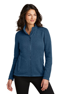 Port Authority L428 Ladies Arc Sweater Fleece Jacket