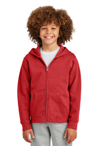 District DT6102Y Youth V.I.T. ™ Fleece Full-Zip Hoodie