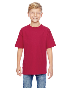 Hanes 498Y Youth 4.5 oz., 100% Ringspun Cotton nano-T® T-Shirt