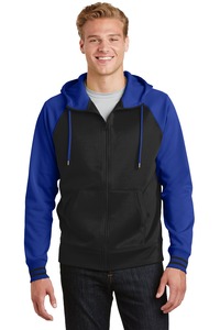 Sport-Tek ST236 Sport-Wick ® Varsity Fleece Full-Zip Hooded Jacket